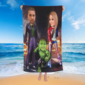 Hulk towel